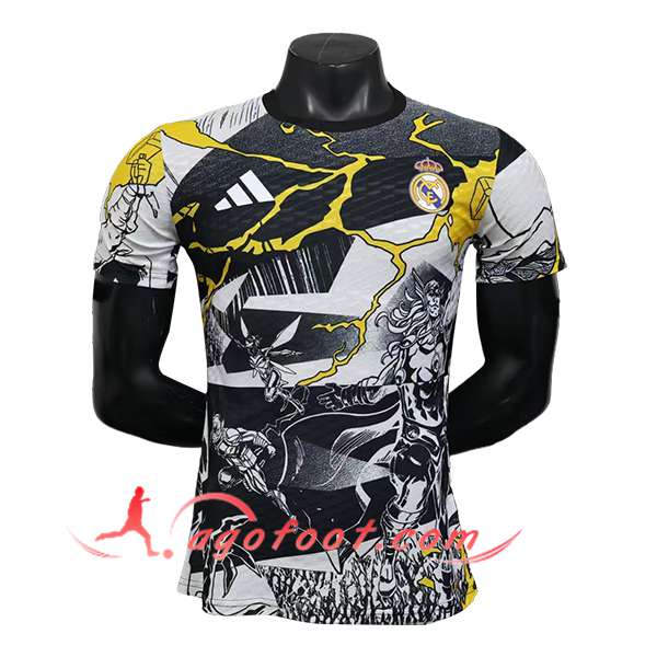 Maillot de Foot Real Madrid Special Edition Noir/Blanc 2025/2026