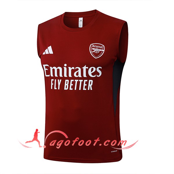 Training Debardeurs Arsenal Rouge/Noir 2025/2026