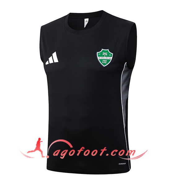 Training Debardeurs Al-Ahli Noir 2025/2026