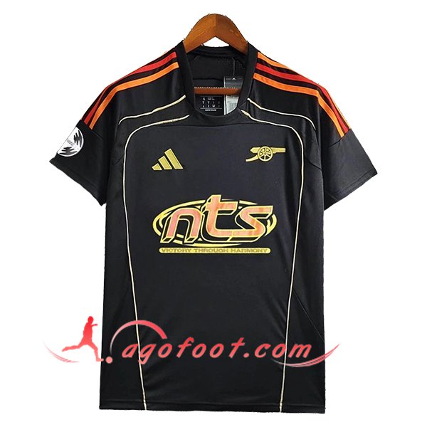 Training T-Shirt Arsenal Noir 2025/2026