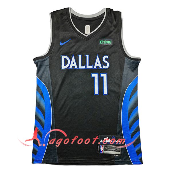 Maillot Dallas Mavericks (IRVING #11) 2025/26 Noir/Bleu