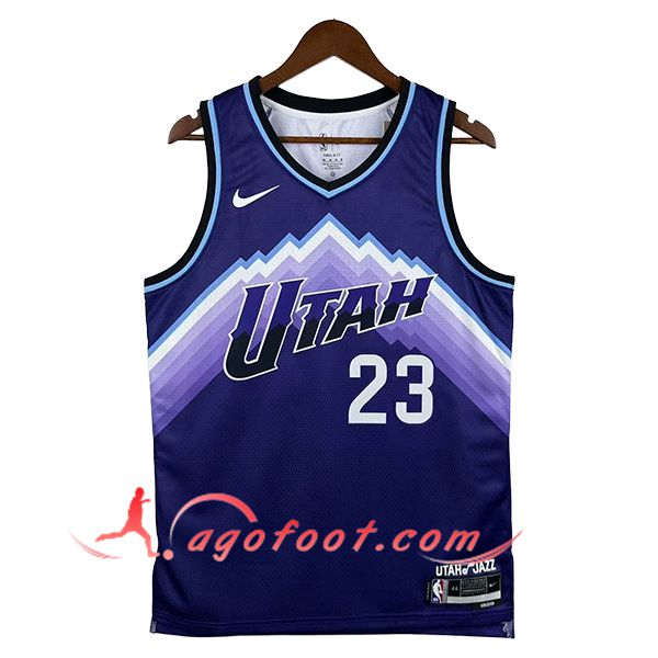 Maillot Utah Jazz (MARKKANEN #23) 2025/26 Pourpre