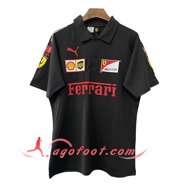 Polo F1 Scuderia Ferrari Team Noir 2025
