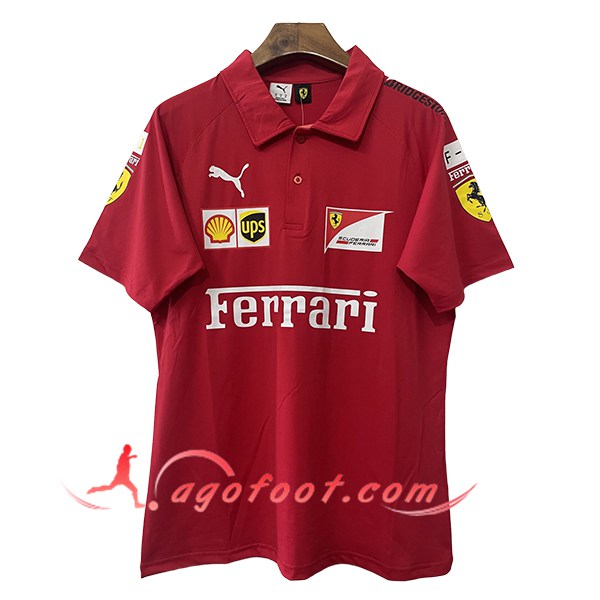 Polo F1 Scuderia Ferrari Team Rouge 2025