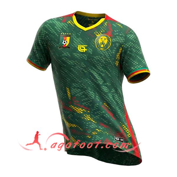 Nouveau Maillot Equipe Foot Cameroun Afcon Edition Domicile 2025