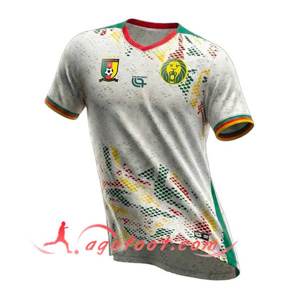 Nouveau Maillot Equipe Foot Cameroun Afcon Edition Exterieur 2025