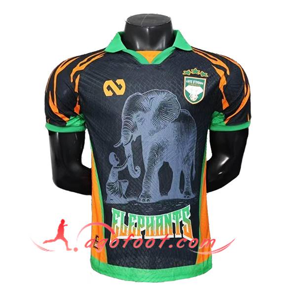 Maillot Equipe Foot Côte d'Ivoire Special Edition Noir 2025/2026
