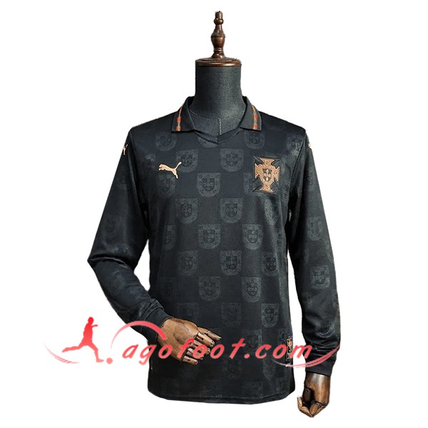 Maillot Equipe Foot Portugal Manches Longues Special Edition Noir 2026/2027
