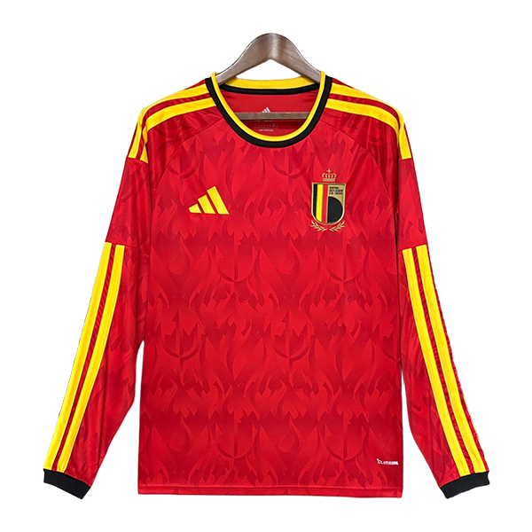 Maillot Equipe Foot Belgique Domicile Manches Longues 2026/2027