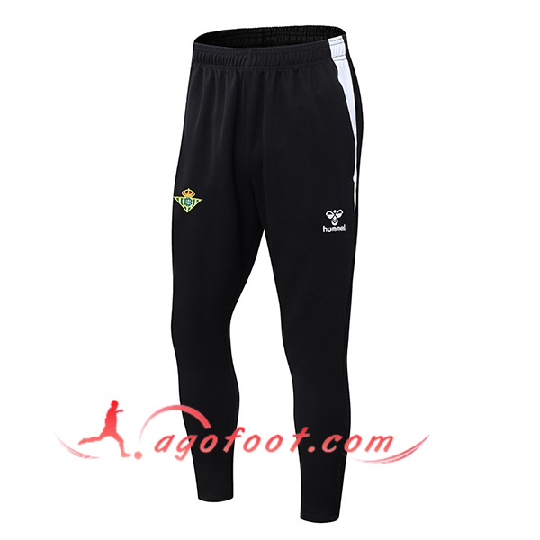 Pantalon Foot Real Betis Noir/Blanc 2025/2026 -02