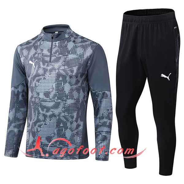 Ensemble Survetement de Foot PUMA Gris 2025/2026