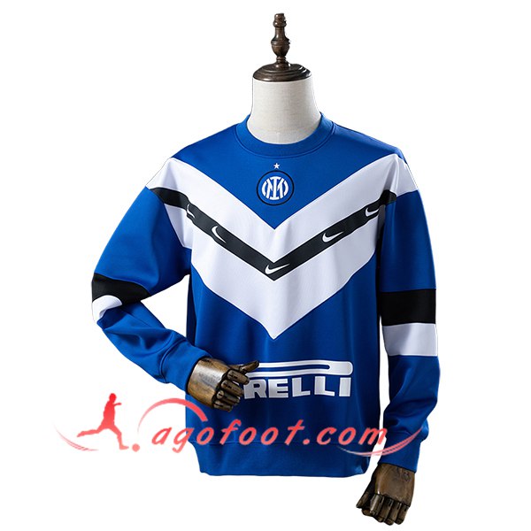 Sweatshirt Training Inter Milan Bleu/Blanc/Noir 2025/2026