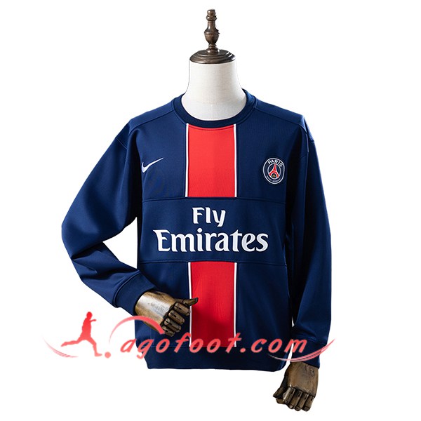 Sweatshirt Training PSG Bleu/Rouge 2025/2026