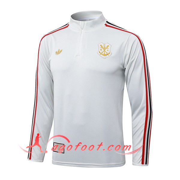 Sweatshirt Training Flamenco Gris Clair 2025/2026