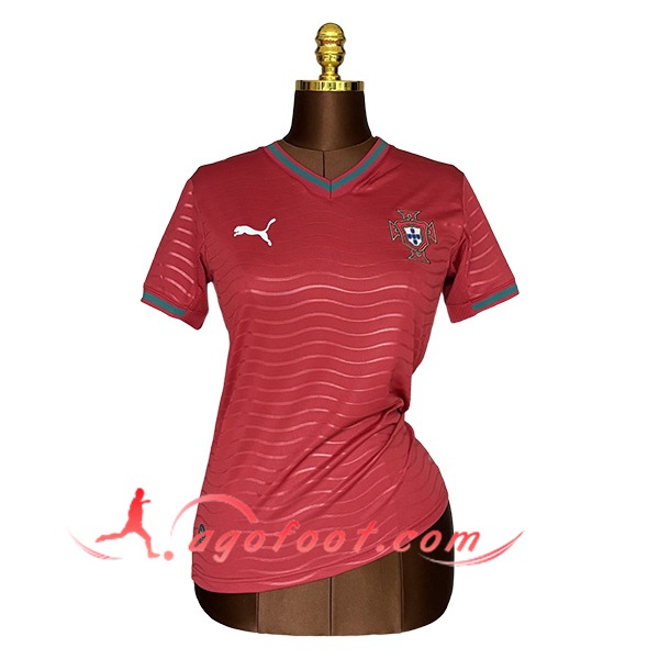 Maillot Equipe Foot Portugal Femme Domicile Coupe Du Monde 2026