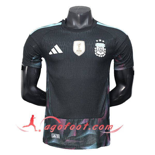 Training T-Shirt Argentine Noir/Bleu 2025/2026