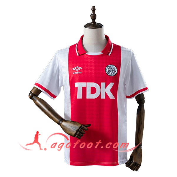 Maillot de Foot AFC Ajax Retro Domicile 1989/1990