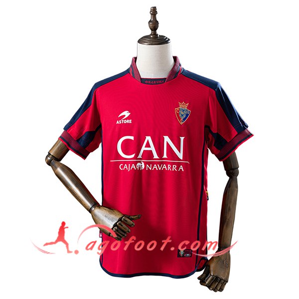 Maillot de Foot Osasuna Retro Domicile 2000/2002