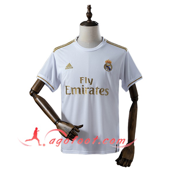 Maillot de Foot Real Madrid Retro Domicile 2019/2020