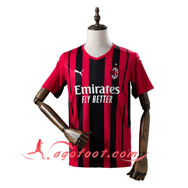 Maillot de Foot Milan AC Retro Domicile 2021/2022