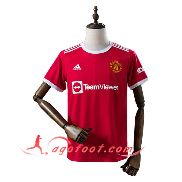 Maillot de Foot Manchester United Retro Domicile 2021/2022