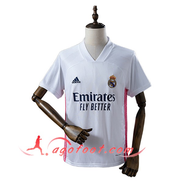 Maillot de Foot Real Madrid Retro Domicile 2020/2021