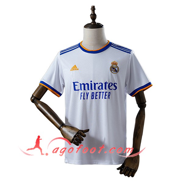 Maillot de Foot Real Madrid Retro Domicile 2021/2022