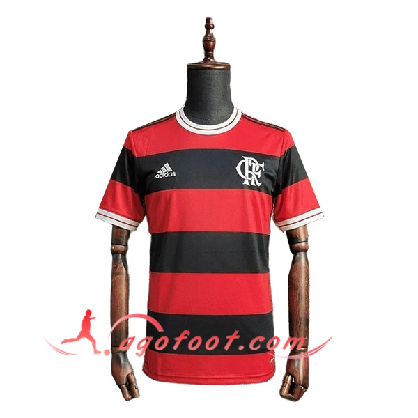 Maillot de Foot Flamengo Retro Commemorative Edition Noir/Rouge 2018