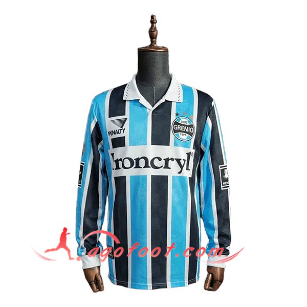 Maillot de Foot Gremio Retro Domicile Manches Longues 1997/1998
