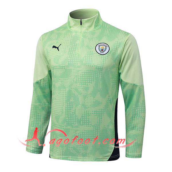 Sweatshirt Training Manchester City Vert 2025/2026