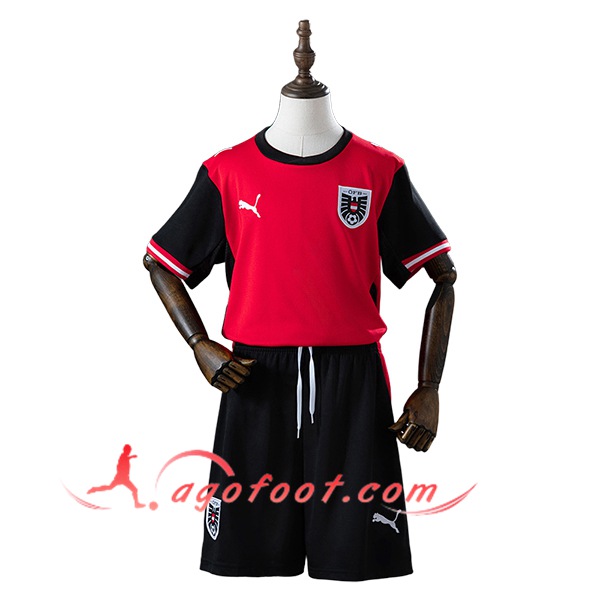 Maillot Equipe Foot Autriche Enfant Domicile Coupe Du Monde 2026