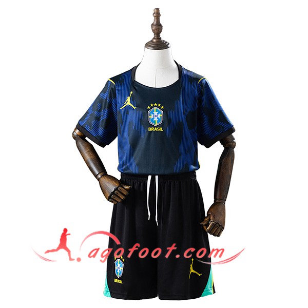 Maillot Equipe Foot Bresil Enfant Exterieur Coupe Du Monde 2026