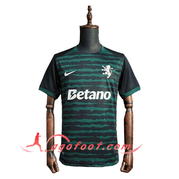 Maillot de Foot Sporting Christmas Edition Vert/Noir 2025/2026
