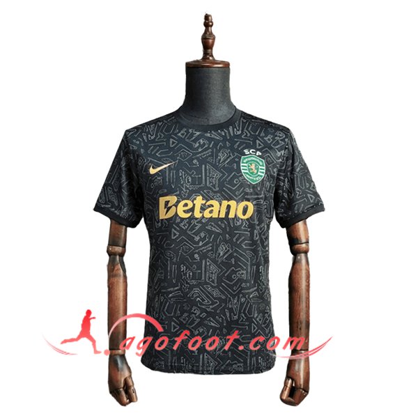 Maillot de Foot Sporting Christmas Edition Noir 2025/2026
