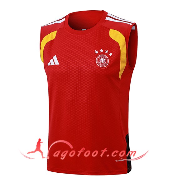 Training Debardeurs Allemagne Rouge/Jaune 2025/2026