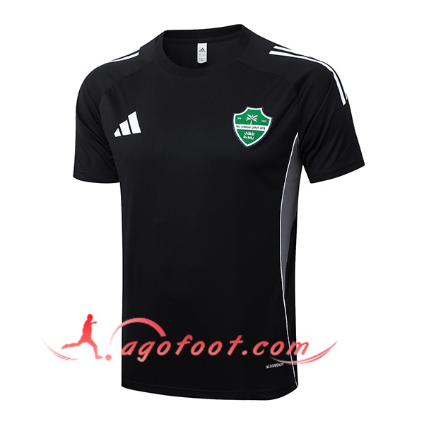 Training T-Shirt Al-Ahli Noir/Gris 2025/2026