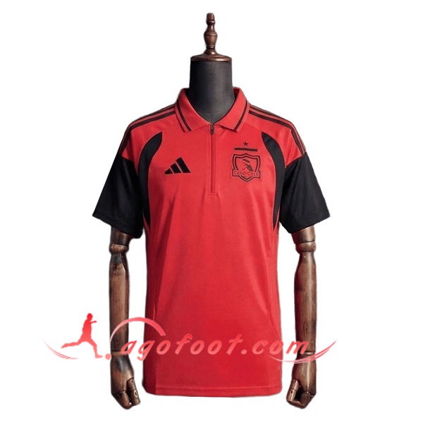 Training T-Shirt Colo-Colo Rouge/Noir 2025/2026