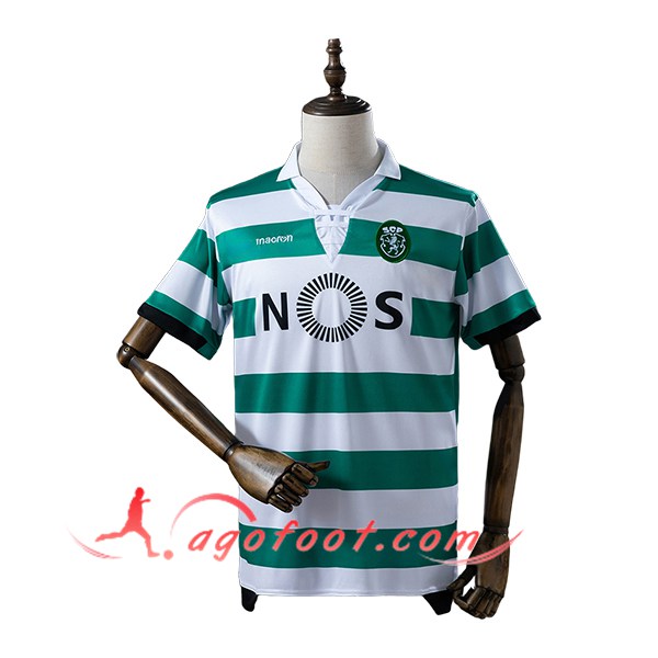 Maillot de Foot Sporting CP Retro Domicile 2018/2019