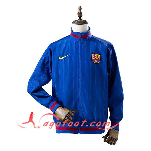 Coupe-Vent FC Barcelone Bleu/Rouge 2025/2026 -03