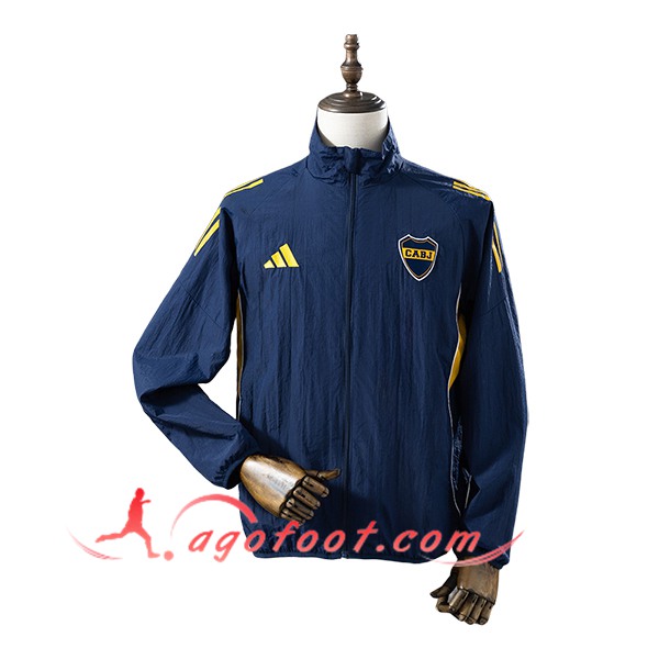 Coupe-Vent Boca Juniors Bleu Foncé 2025/2026