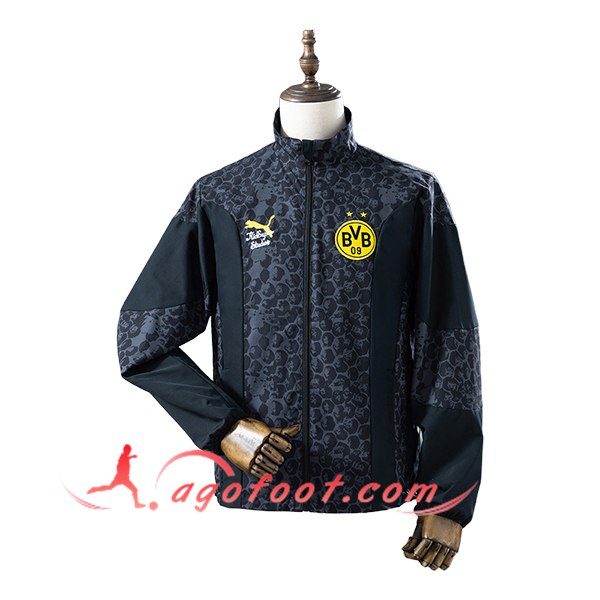Coupe-Vent Dortmund Noir 2025/2026