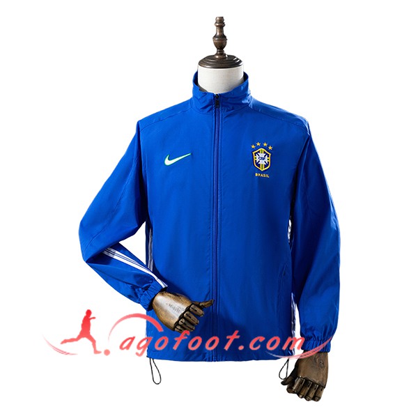 Coupe-Vent Brésil Bleu 2025/2026