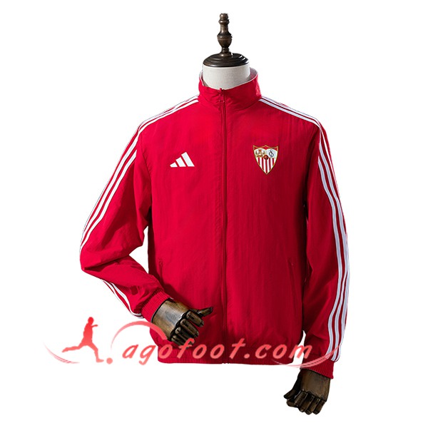 Coupe-Vent Seville Rouge/Blanc 2025/2026 -02