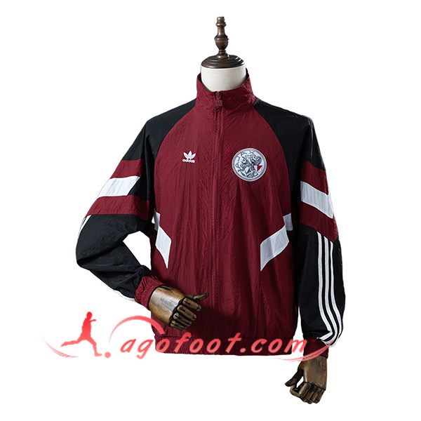 Coupe-Vent Ajax Rouge/Noir/Blanc 2025/2026
