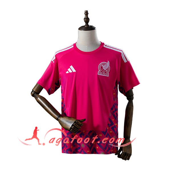 Maillot Equipe Foot Mexique Gardien De But Rose 2026/2027