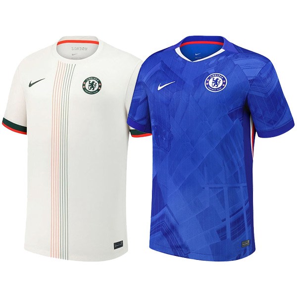 Maillot de Foot Chelsea Coffret Cadeau Promotionnel Domicile + Exterieur 2025/2026