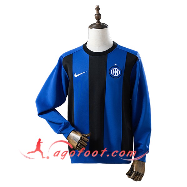 Sweatshirt Training Inter Milan Bleu/Noir 2025/2026