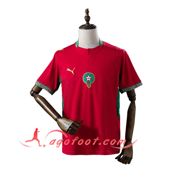 Maillot Equipe Foot Maroc Domicile Coupe Du Monde 2026