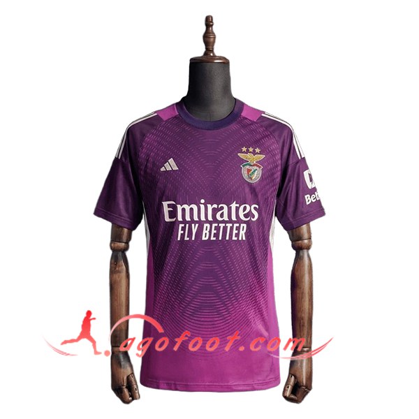 Maillot de Foot Benfica Gardien De But Pourpre 2025/2026