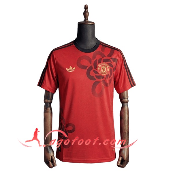 Maillot de Foot Manchester United Gardien De But Rouge 2025/2026